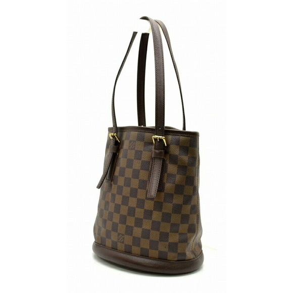 Louis Vuitton Bag Canvas Mini Brown Marais Tote Damier - Picture 1 of 3